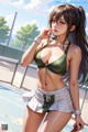 Hentai - Radiant Grace on the Tennis Court Set.1 20250131 Part 4