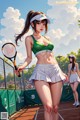 Hentai - Radiant Grace on the Tennis Court Set.1 20250131 Part 11