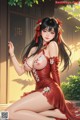 Hentai - Crimson Silks Dancing in the Twilight Breeze Set.1 20241230 Part 6